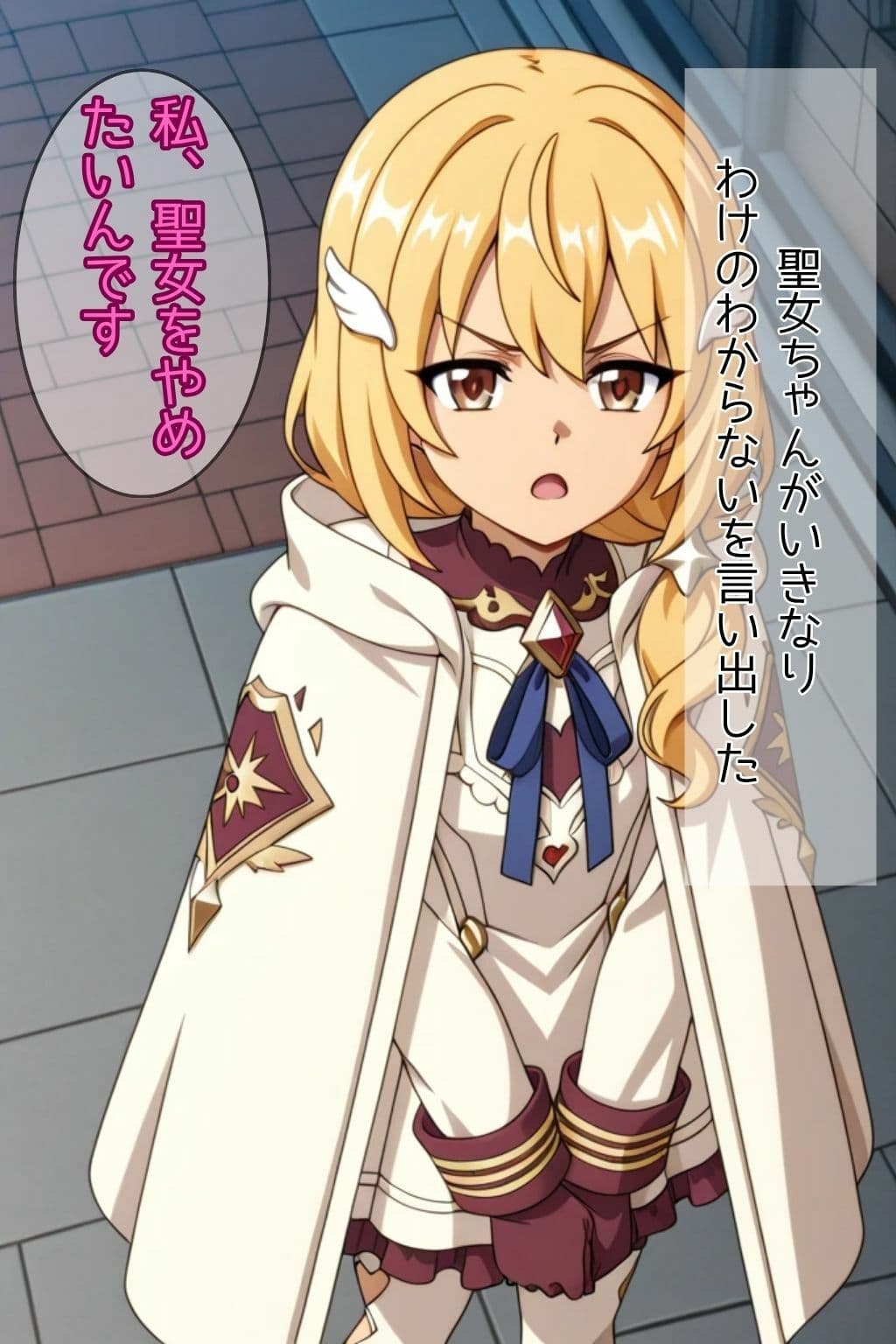 私、聖女をやめたいんです！ サンプル1