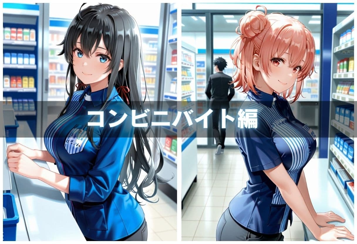 人気カフェの看板娘が実は裏では先輩達に寝取られまくっていた サンプル9