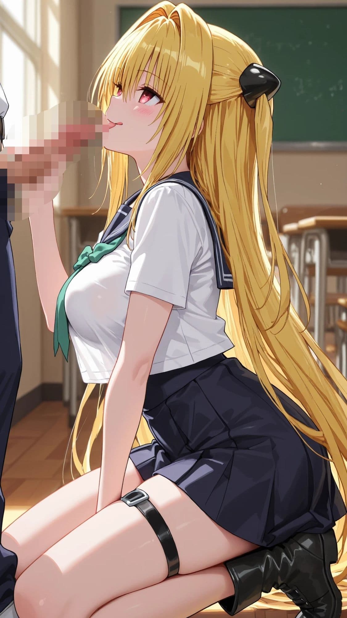 アニメコスプレ美女のフェラ サンプル6
