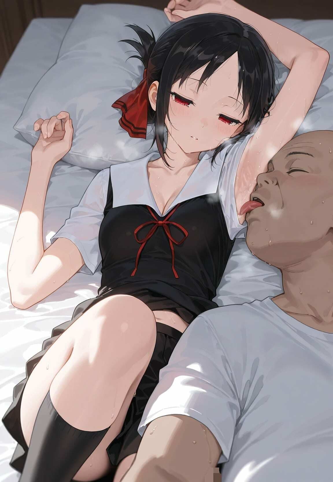 種付けおじさんに監禁された清楚系少女が媚薬レ●プで「毎日種付けされて幸せ（はーと）」ってニコニコ報告 か〇や様は告らせたい サンプル6