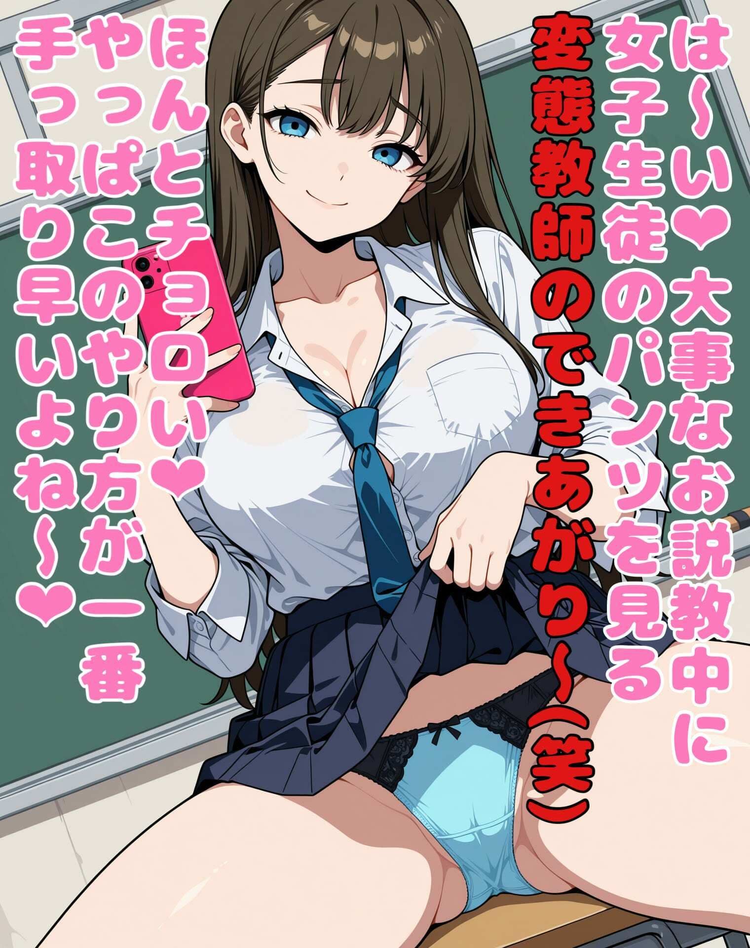 女子生徒の男性教師操り人形化作戦 サンプル3