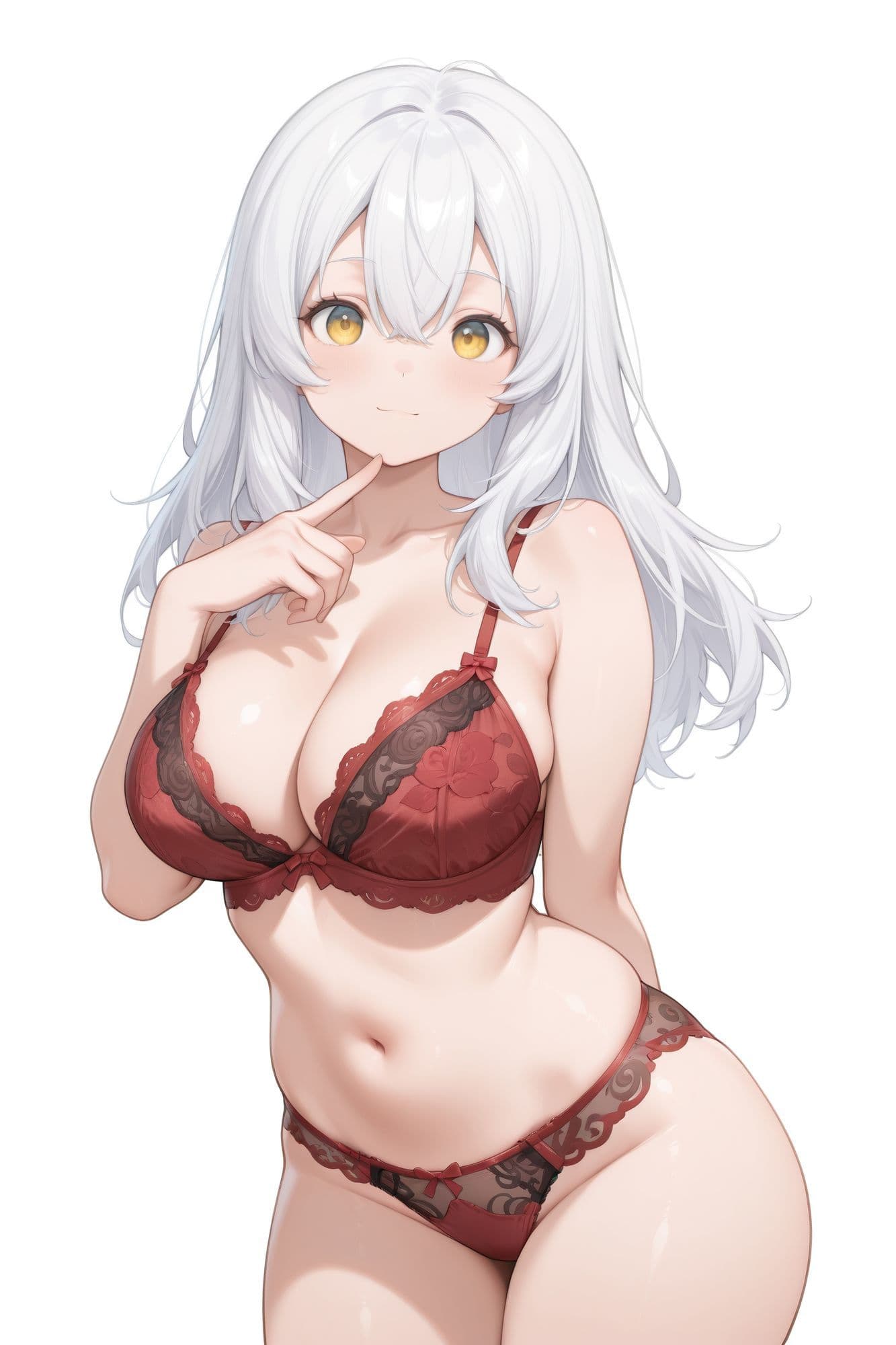 ランジェリーコレクション スノーホワイト サンプル2
