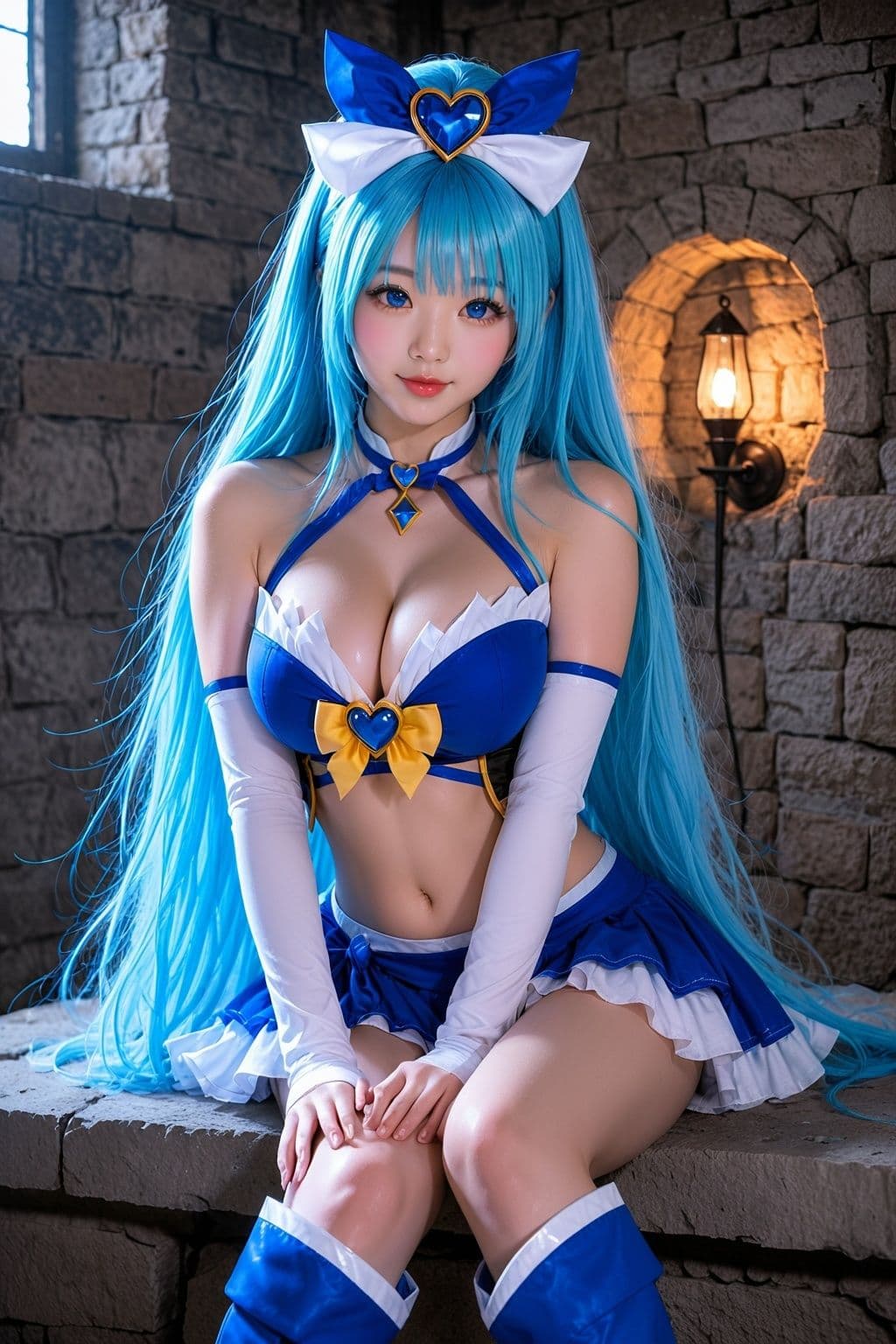 堕とされた魔法少女マジカルラブタワー〜地下牢で犯●れ続ける敗北記録〜【379枚＋付録7枚】 サンプル1