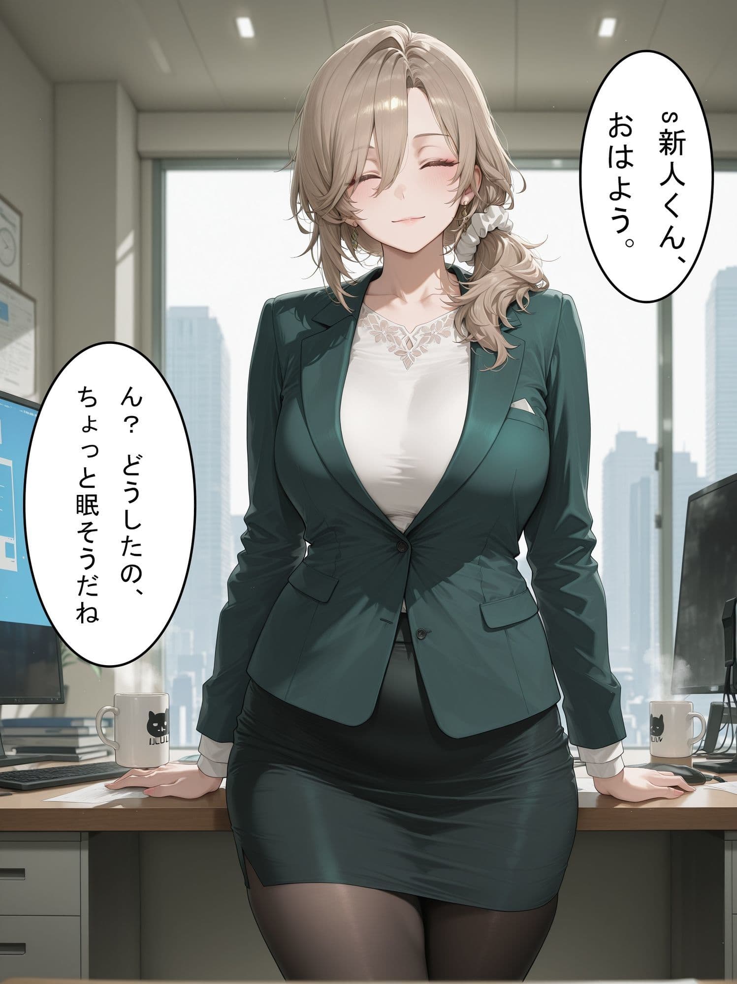 OLさんが都合よく性欲処理に使われてしまう話5 サンプル1