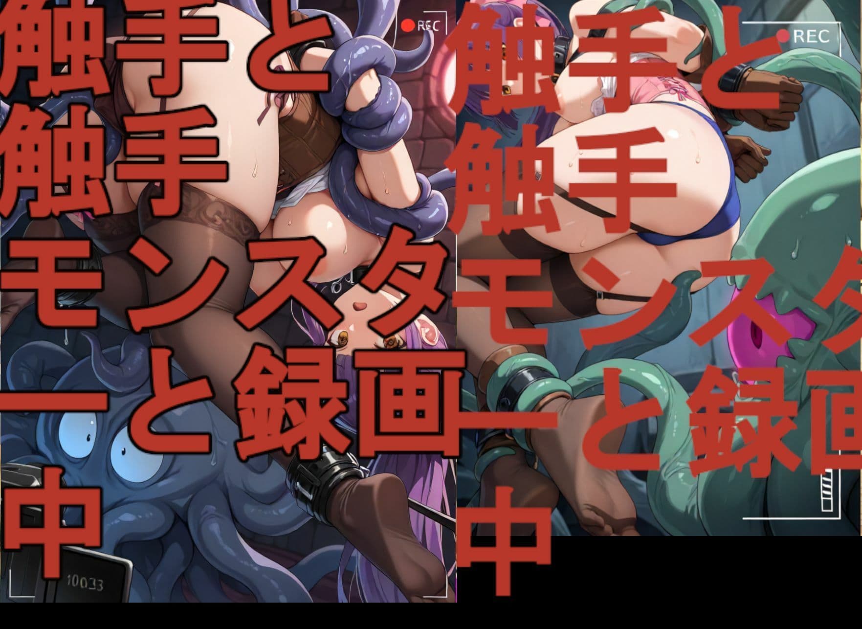 触手と触手モンスターと録画中-序章- サンプル7