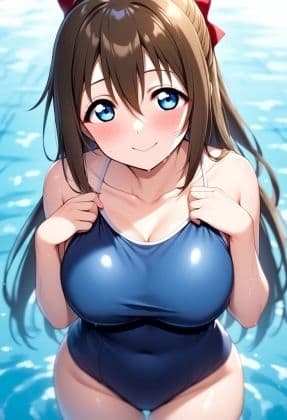 桜坂し〇く スク水H サンプル3