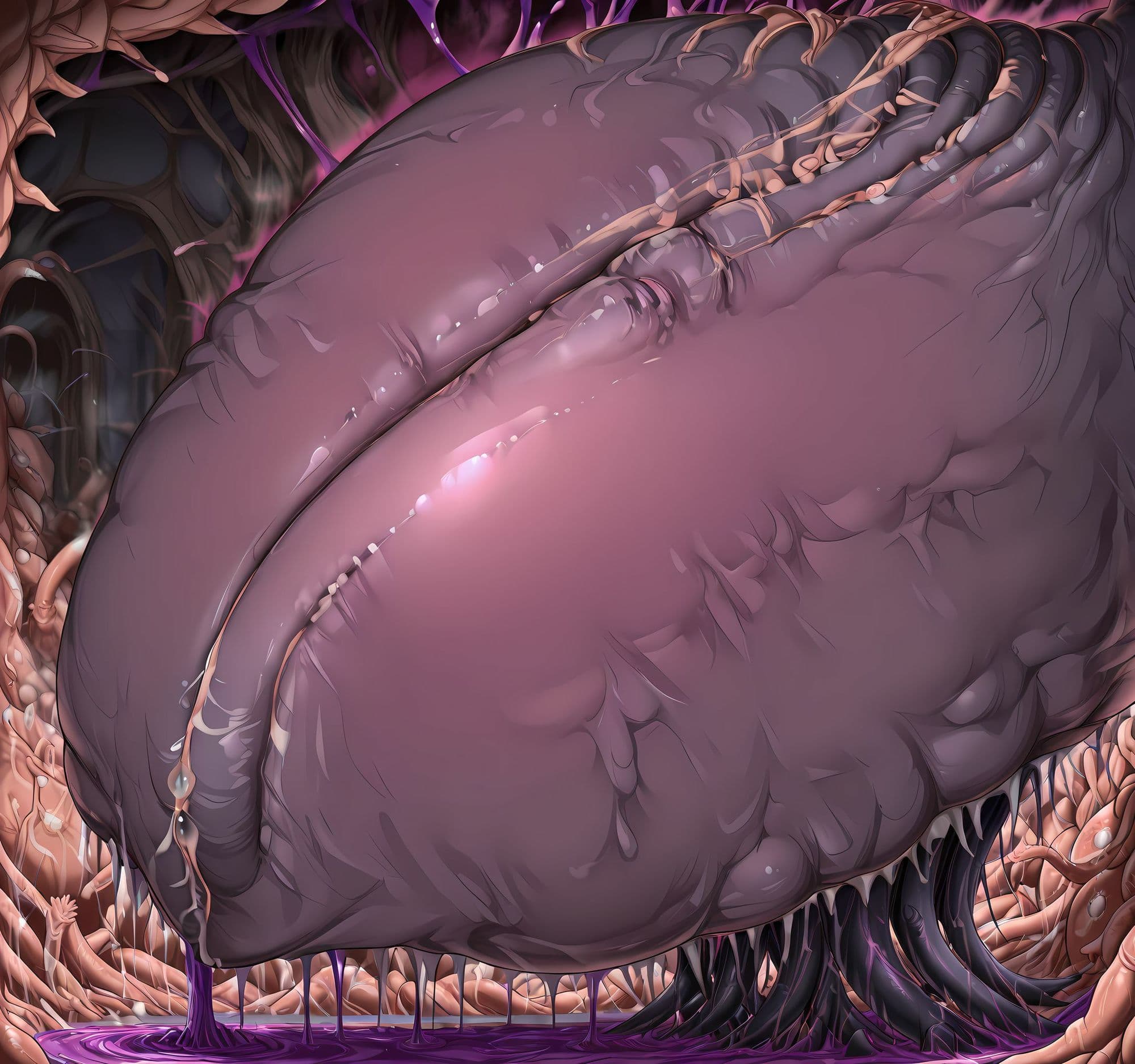 マーリン触手拘束洗脳・悪堕ち淫乱化搾精 サンプル7