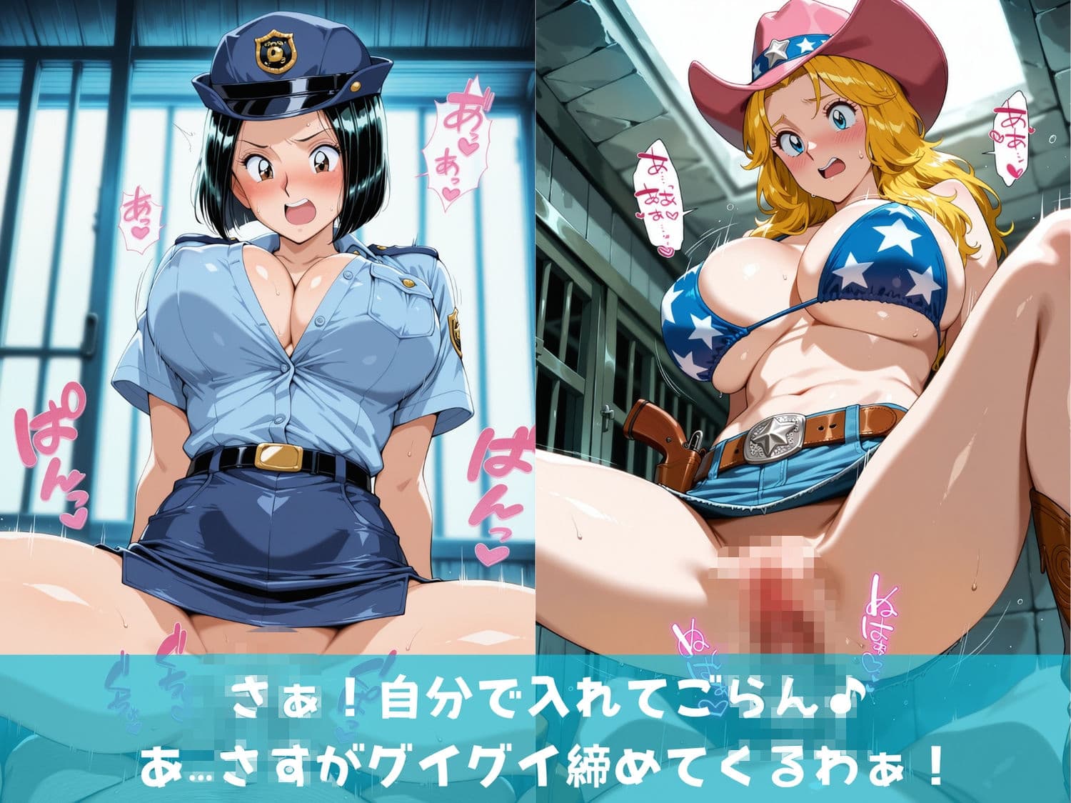 【寝取られ】神催●に狂う女体〜こちら葛●区亀有公園●派出所〜 サンプル7