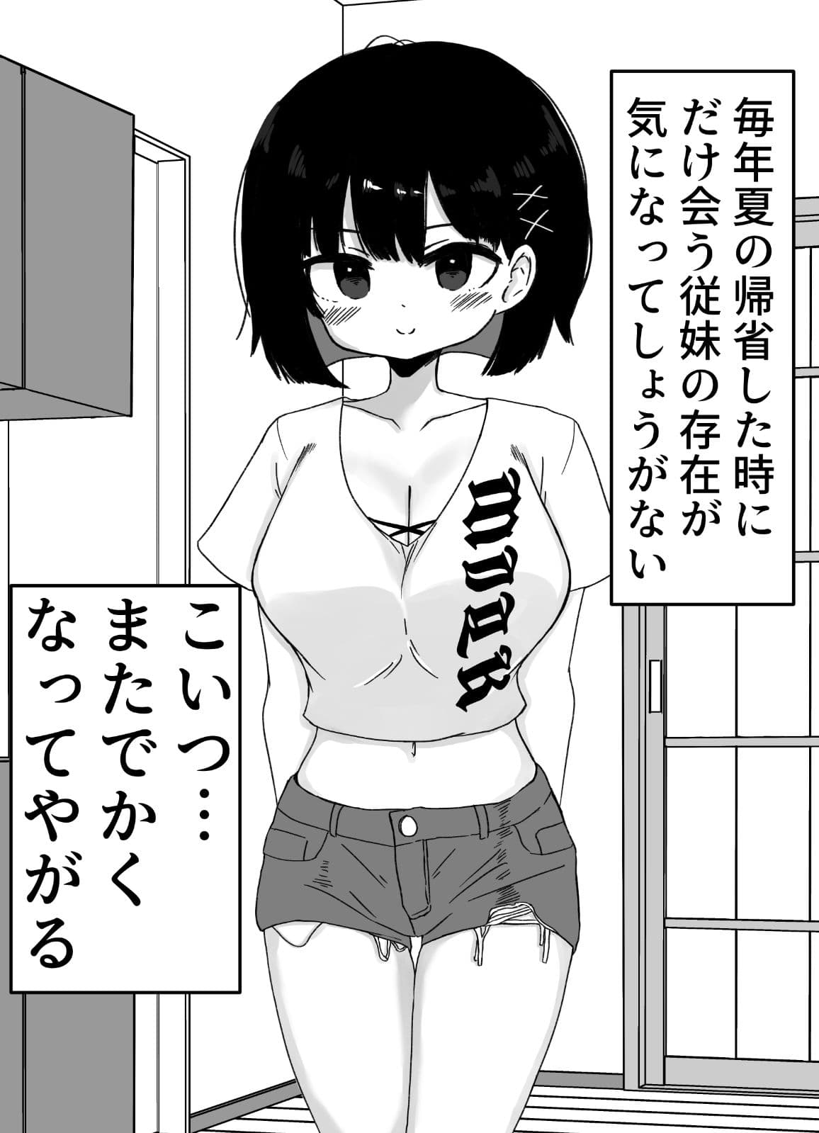 毎年夏にだけ会う従妹の存在が気になってしょうがない サンプル1