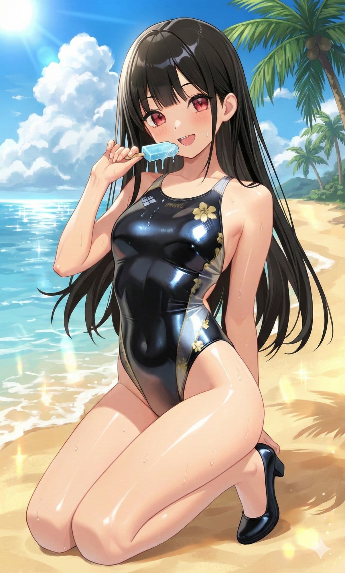 競泳水着少女SEX！ サンプル2