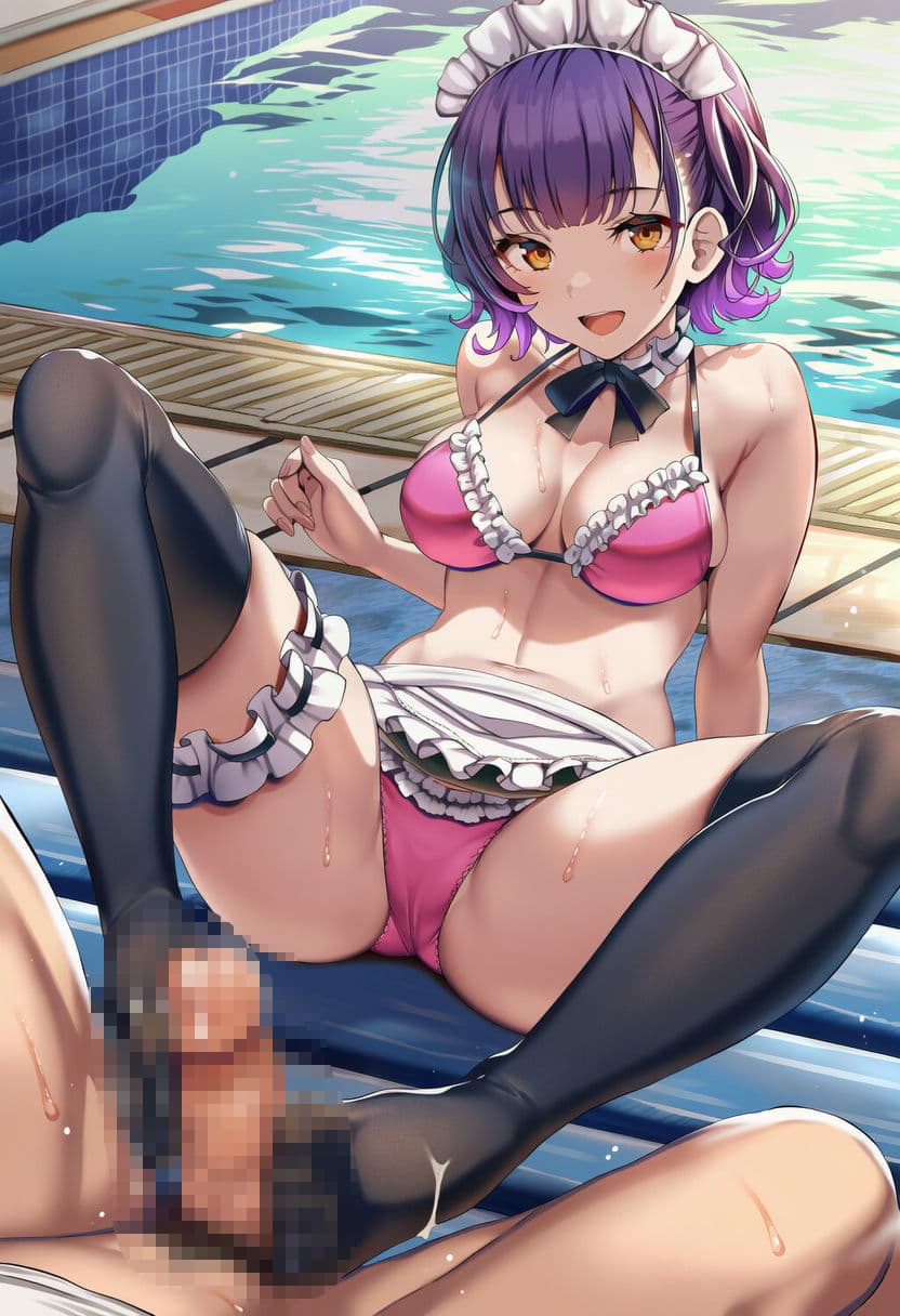 に〇さんじメイドビキニCG集 サンプル4