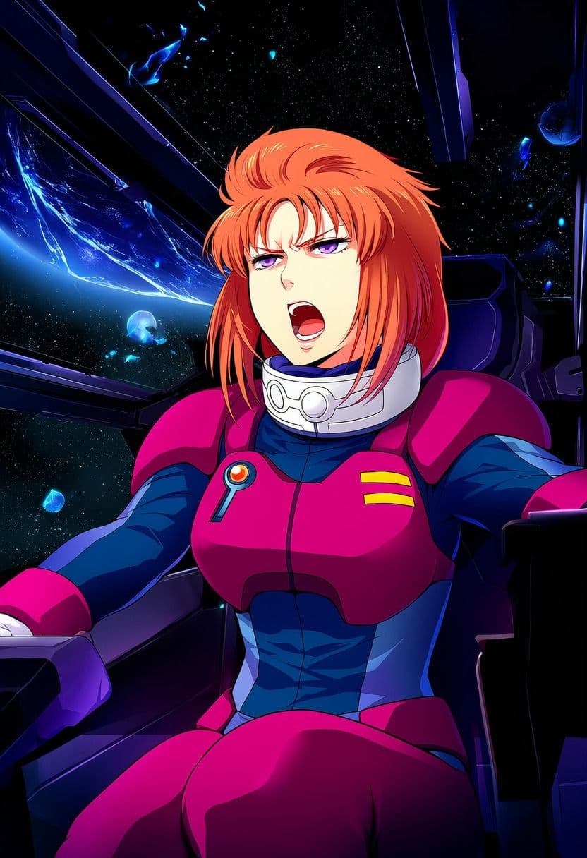 マリーダ・クル●（ガンダ●）vs ぬるぬる触手 サンプル2
