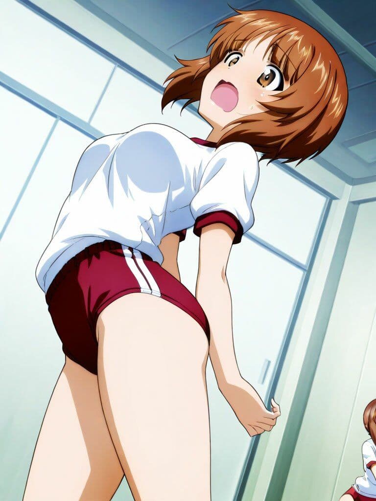 西住美穂ブルマコスプレ 130枚 サンプル2