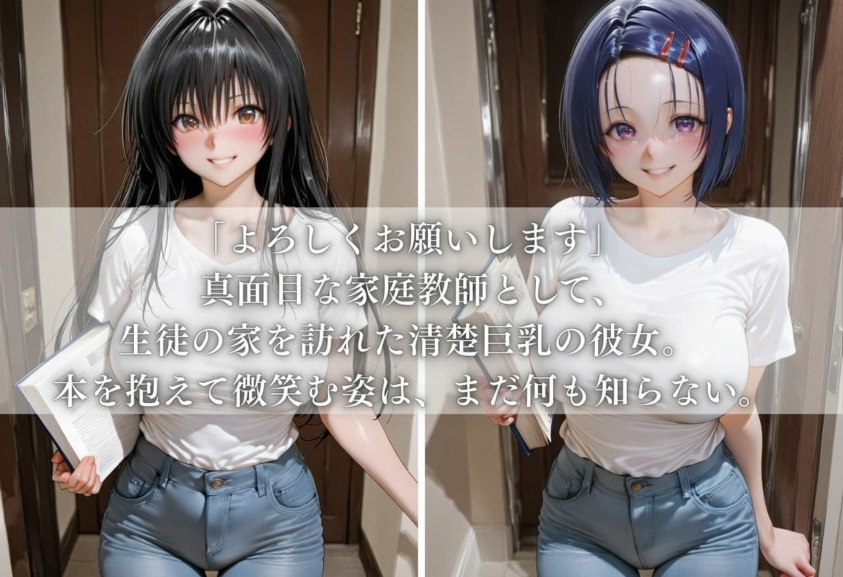 家庭教師の代償〜生徒の絶倫チンポに快楽堕ち〜Vol.1 サンプル1