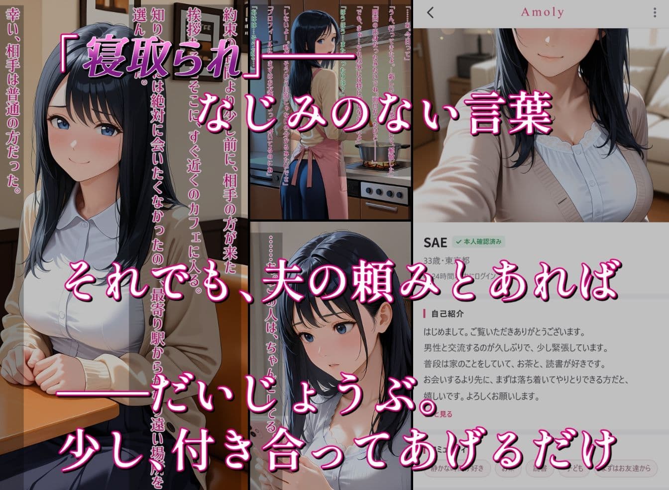 こんなはずじゃなかった…子持ち人妻の快楽雌堕ち前編 サンプル4
