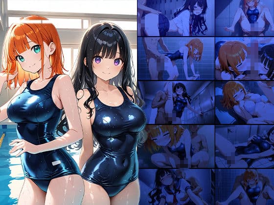 爆乳オレンジ黒髪水泳部が新人コーチと個別レッスン契約【4K】 サンプル1