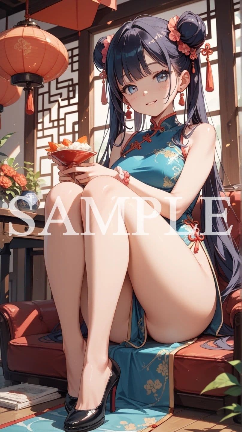 【豪華500枚セット】Cheongsam サンプル5