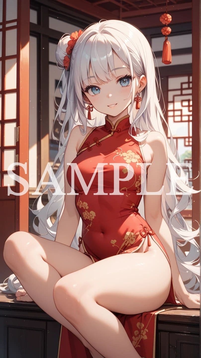 【豪華500枚セット】Cheongsam サンプル7