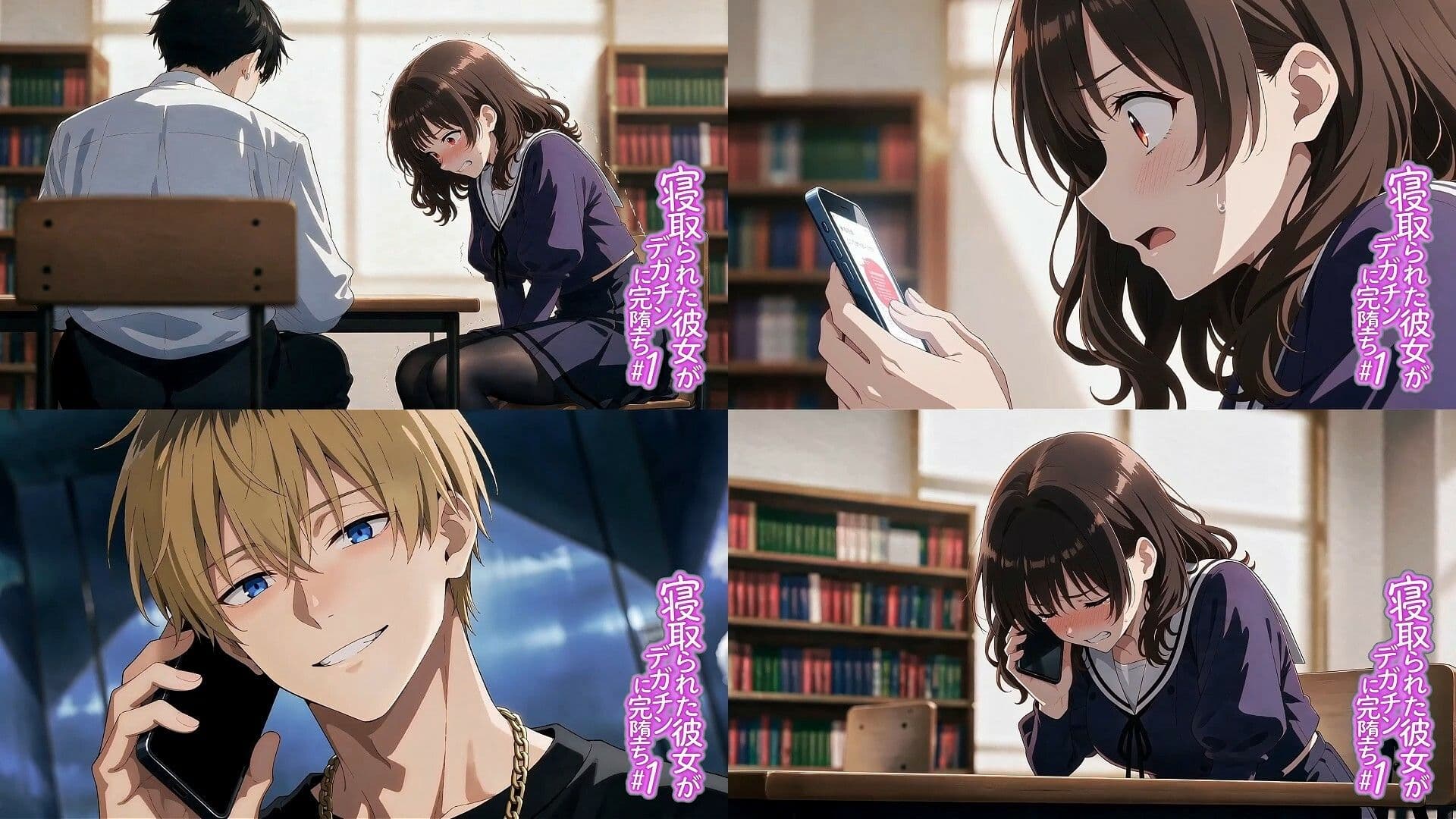 ★公開記念特別割引★寝取られた彼女がデガチンに完堕ち＃1 サンプル1