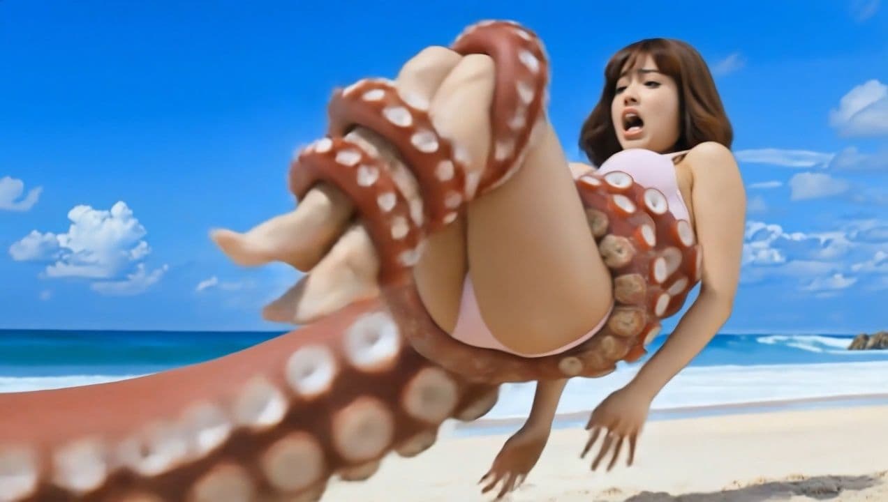 触手VS巨乳グラドル Photobook サンプル6