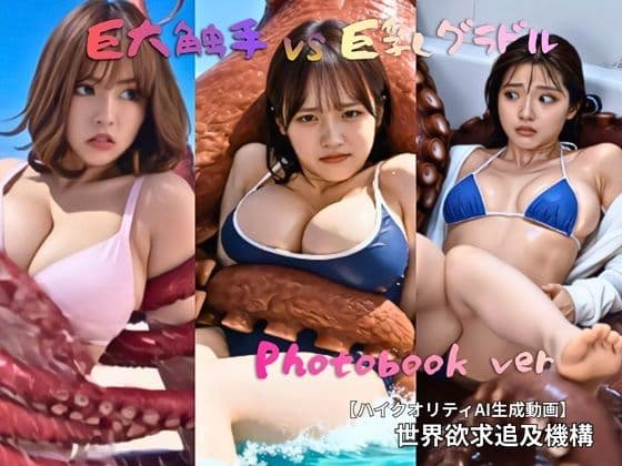触手VS巨乳グラドル Photobook