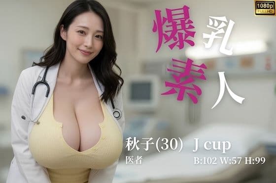 爆乳素人 -Jcup 秋子-【フルボイス】