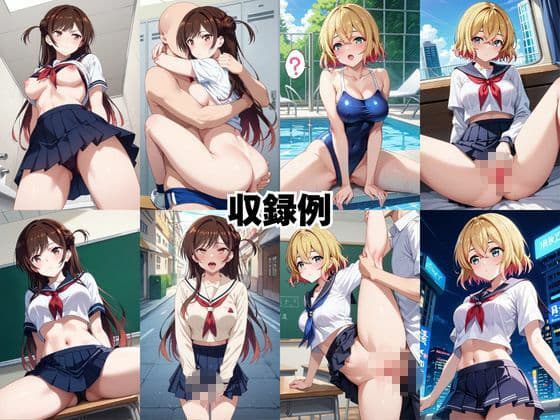 止まった世界で復讐開始。いじめっ子を好き放題できる時間停止ライフ〜一○瀬ちづる＆七○麻美編〜 サンプル8