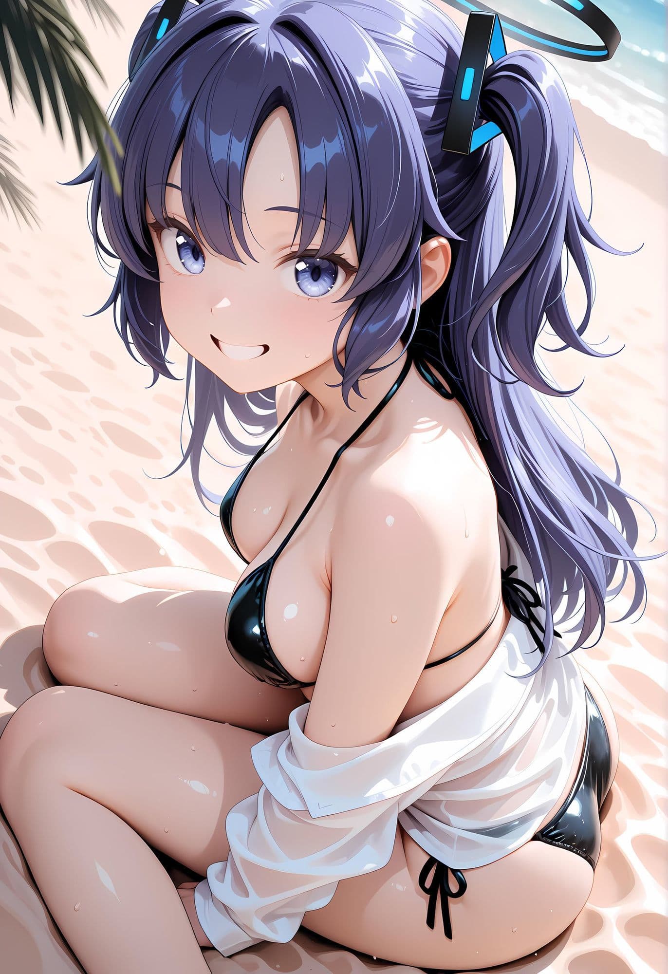 催● 渚物語 〜ブル〇カ 早瀬ユ〇カ 水着ビキニ編〜 海水浴で賑わう常夏のビーチ、そして蘇るあの日の悪夢 サンプル1