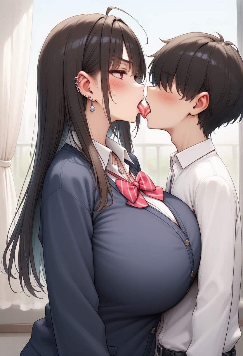 エロい身体の不良クラスメートとsexして妊娠させて出産させてを2回 サンプル5