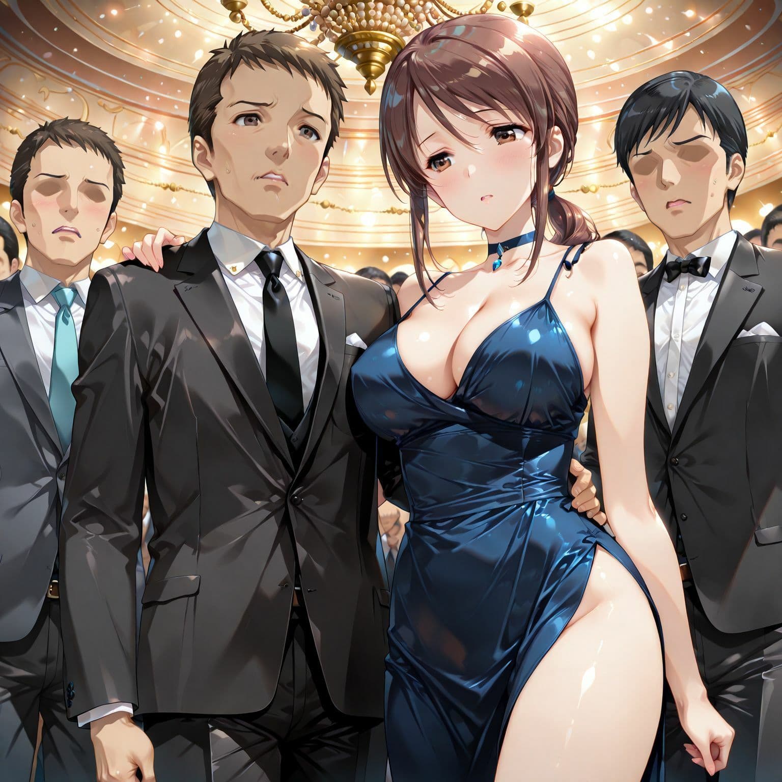 パーティー会場で犯●れた女性 サンプル1