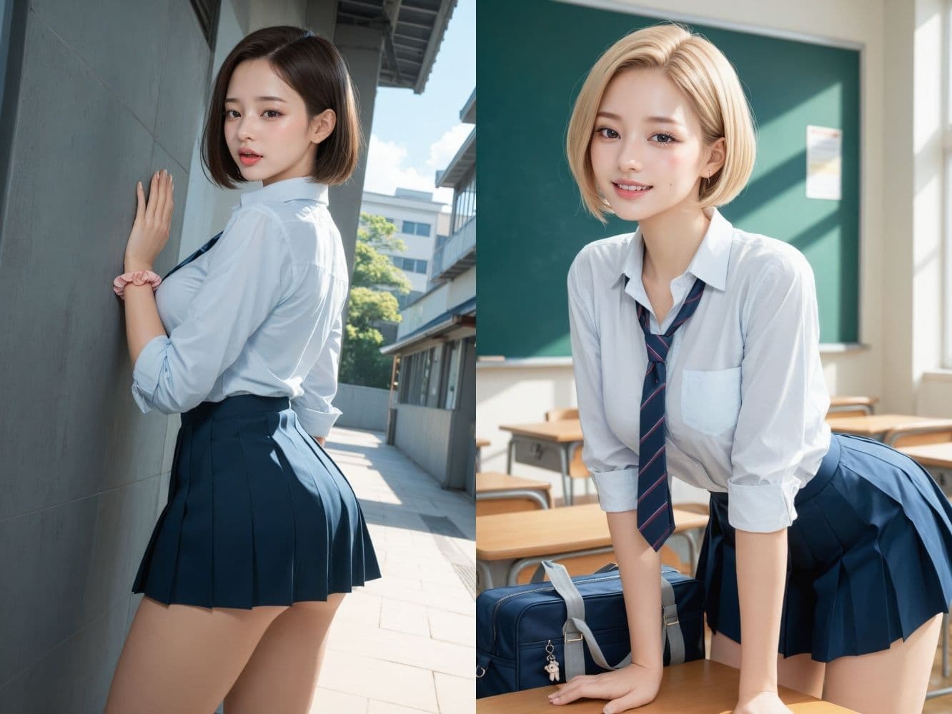 孕ませ中出し無責任種付け女子校生 サンプル1
