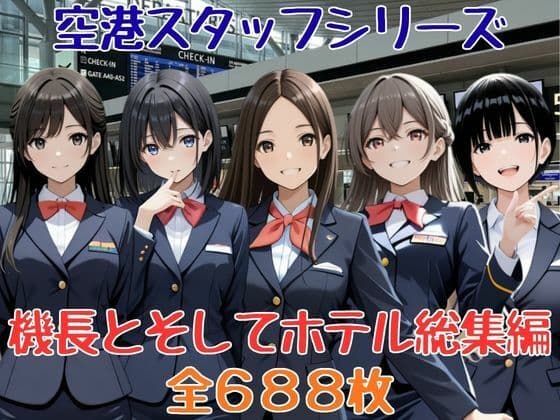 空港スタッフシリーズ  機長とそしてホテル総集編
