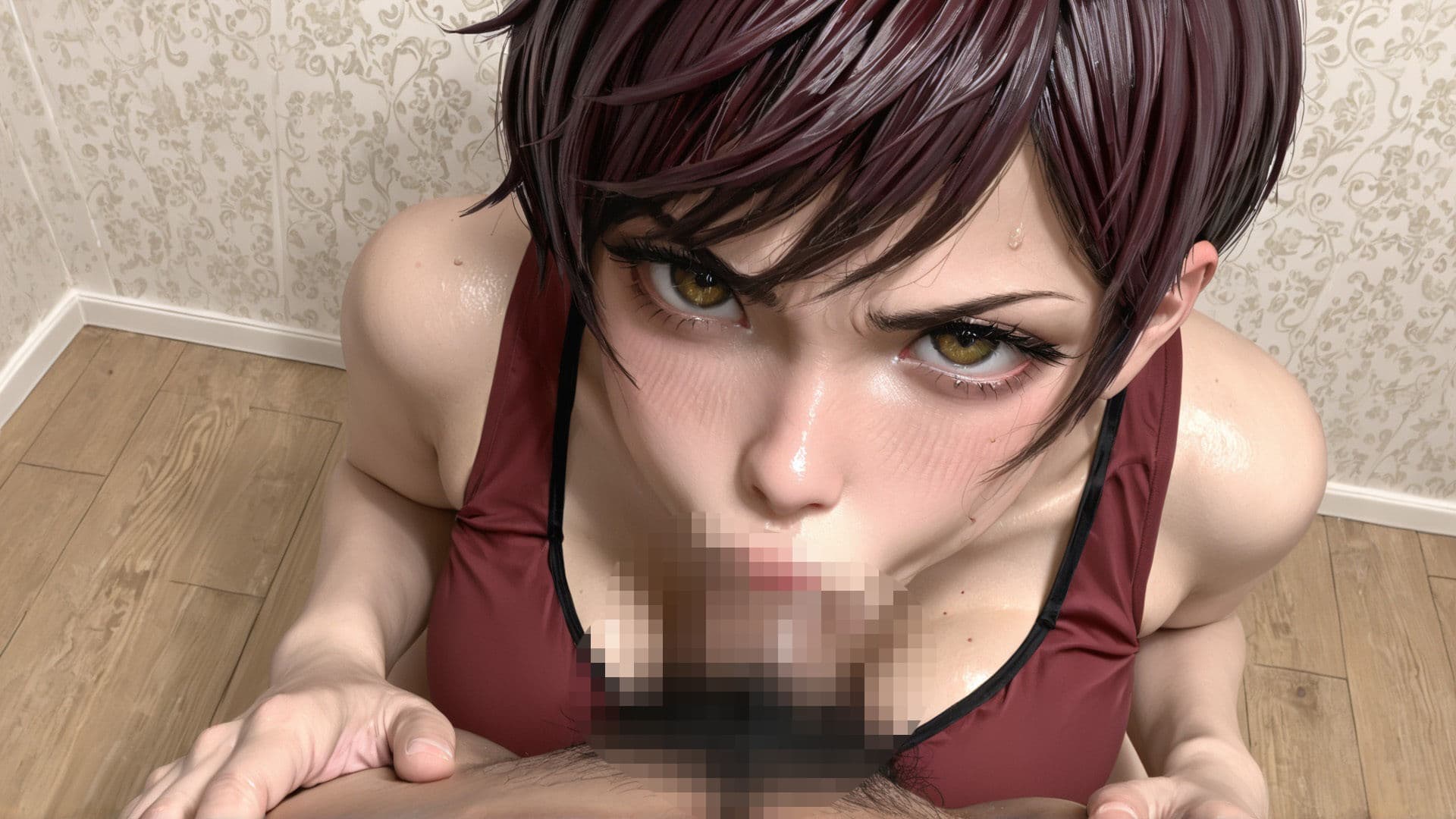 アリジゴク Part2 〜人妻専用24hフィットネス 種付け中出しされた巨乳人妻の末路〜 サンプル1