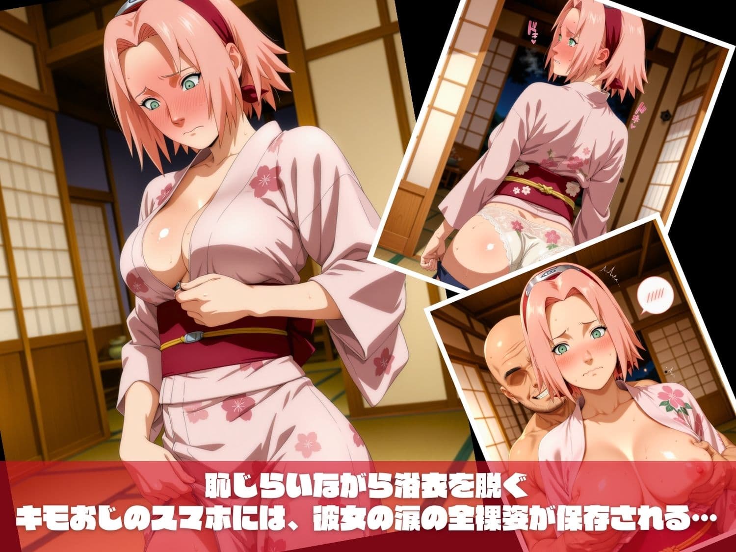 キモおじの温泉征服記 N●RUTO編 サンプル3