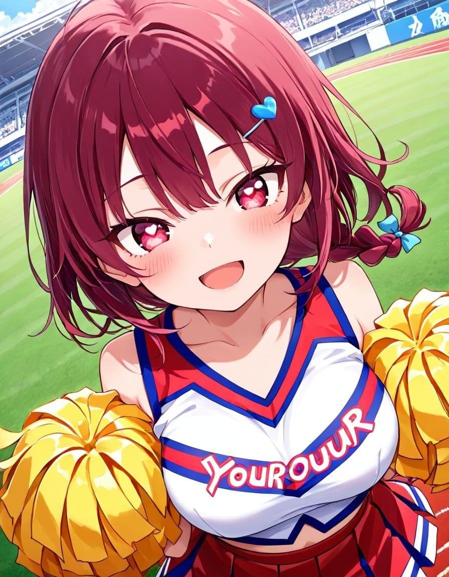 どこでもセックスするのが当たり前になっちゃった世界 チアガール編 サンプル1
