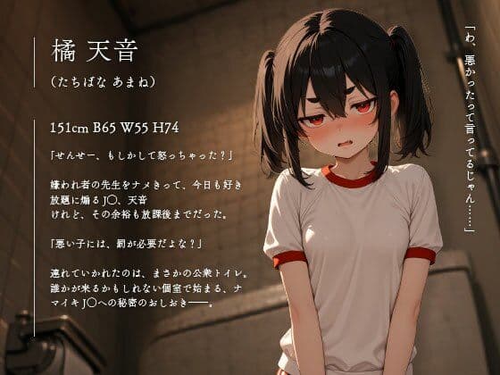 ――公衆トイレで秘密のおしおき...生意気盛りのJ◯、天音の放課後の秘密vol.05 サンプル1