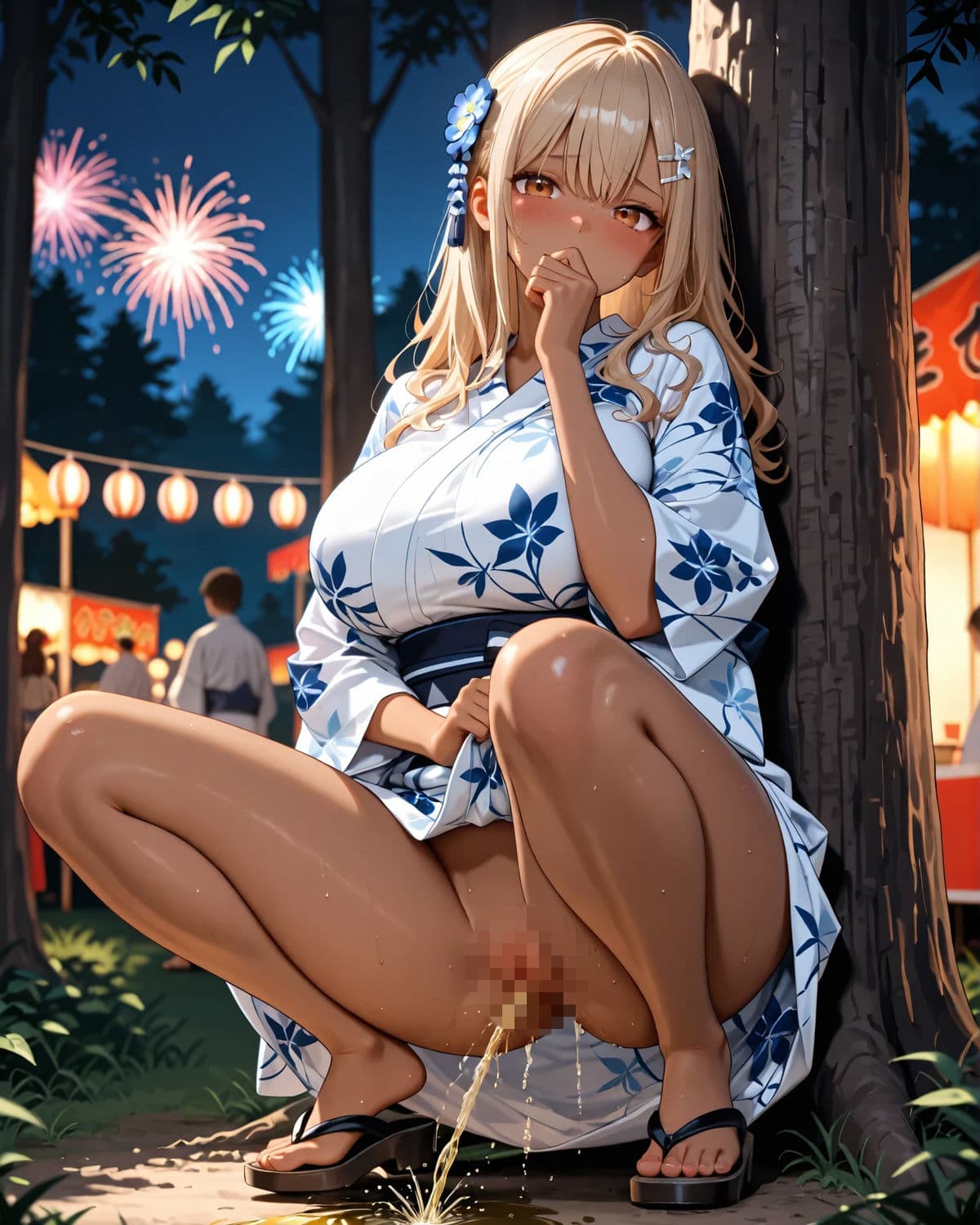 Summer Festival 〜花火とおしっこと〜 サンプル2