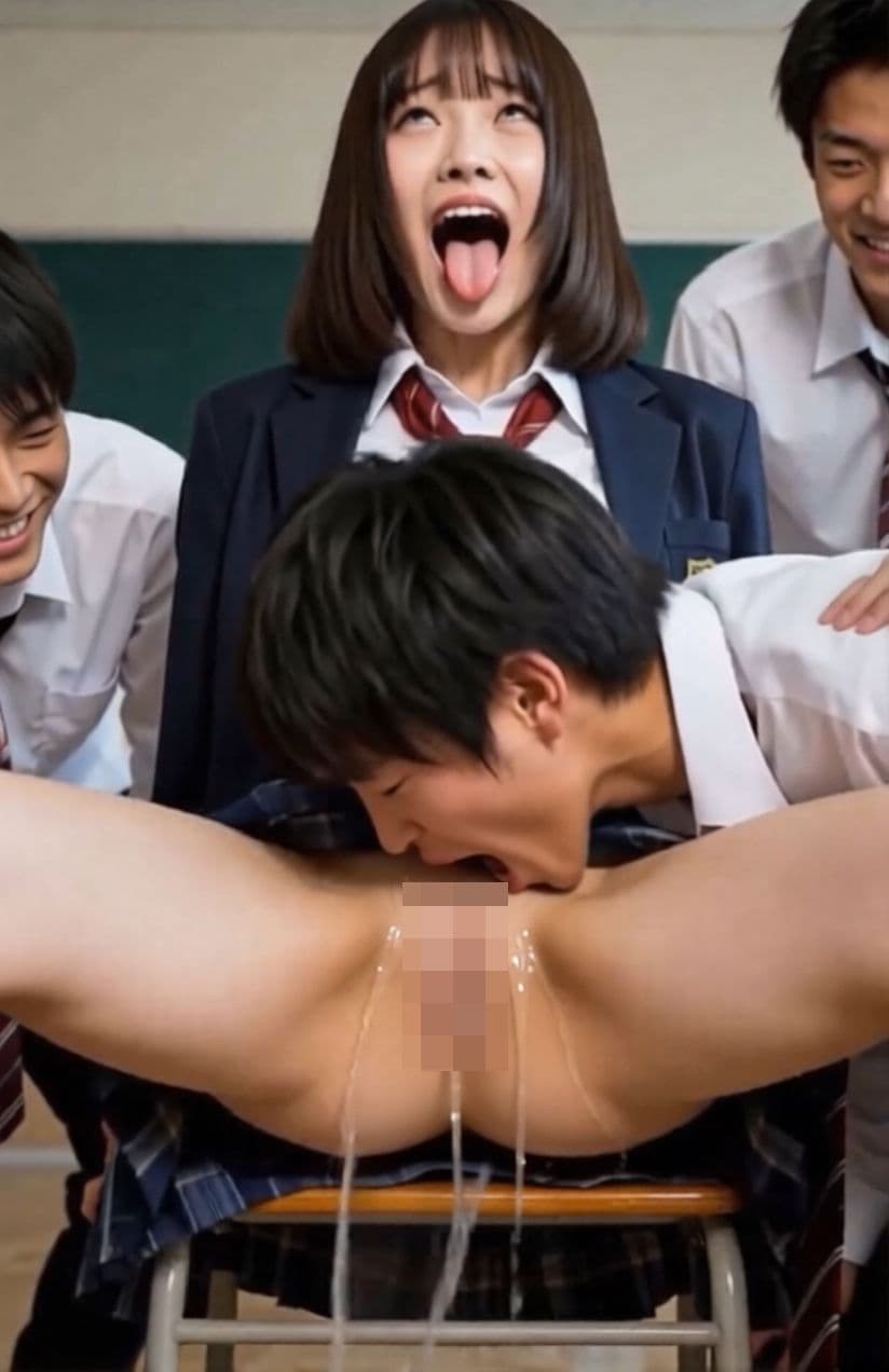 おしっこ潮吹き女子〇生  美〇女女子〇生がクンニされてアへ顔大量潮吹き  ビラビラを広げてドアップクパーで中まで見せつけ  服をひん剥きオッパイ丸見え サンプル7