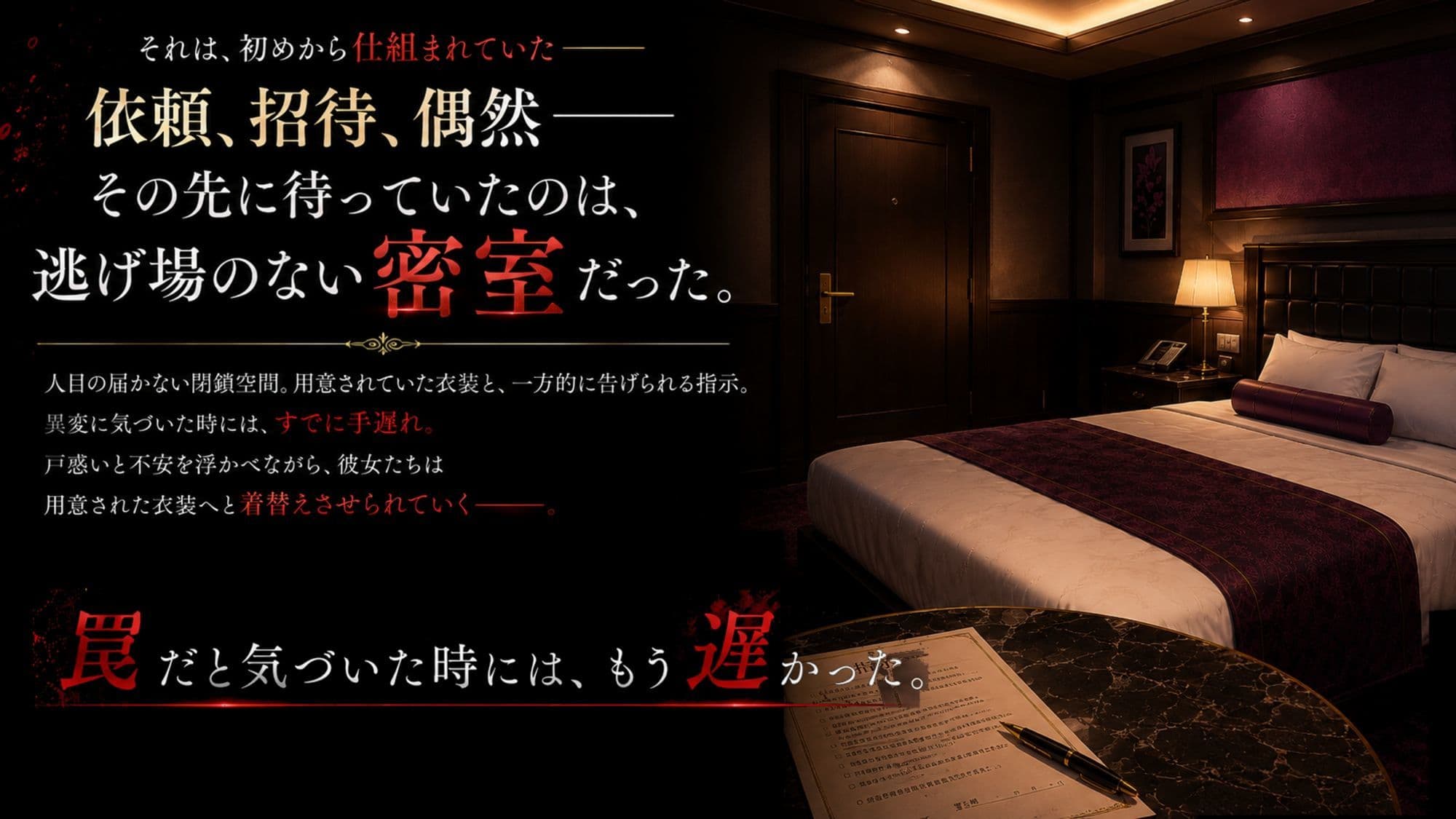 『ハメられた彼女たちの密室』 〜アズレン編〜 file.1 サンプル1