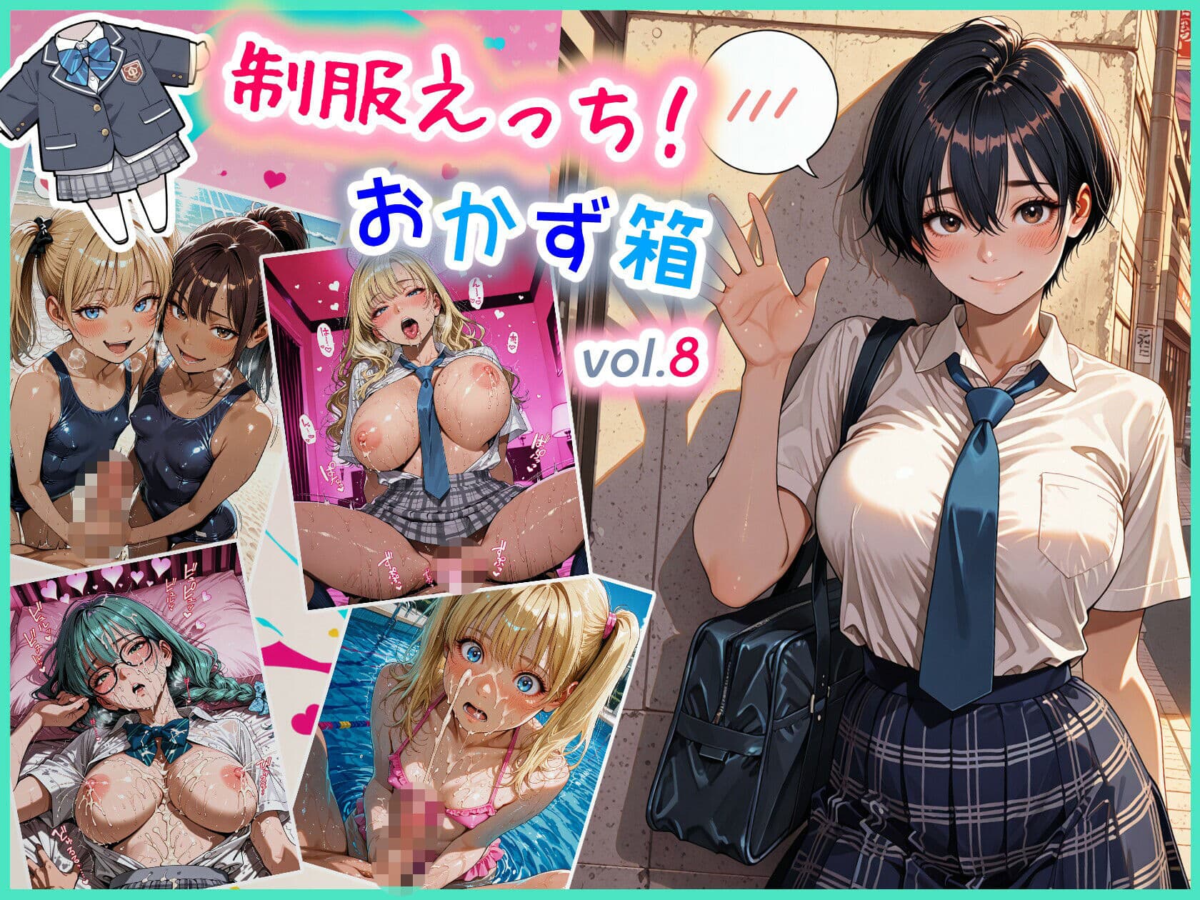 制服えっち！おかず箱 vol.8 サンプル1