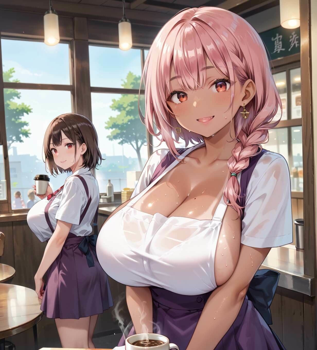 超絶ギャルカフェ！最高すぎて無理3ww 470枚 サンプル1