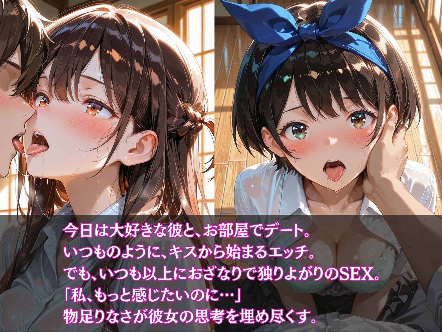 【実録】快楽堕ち 寝取られた隣のヒロイン -連続中出して理性崩壊- 「彼女、お借〇します 〇鶴と瑠〇の場合」 サンプル2