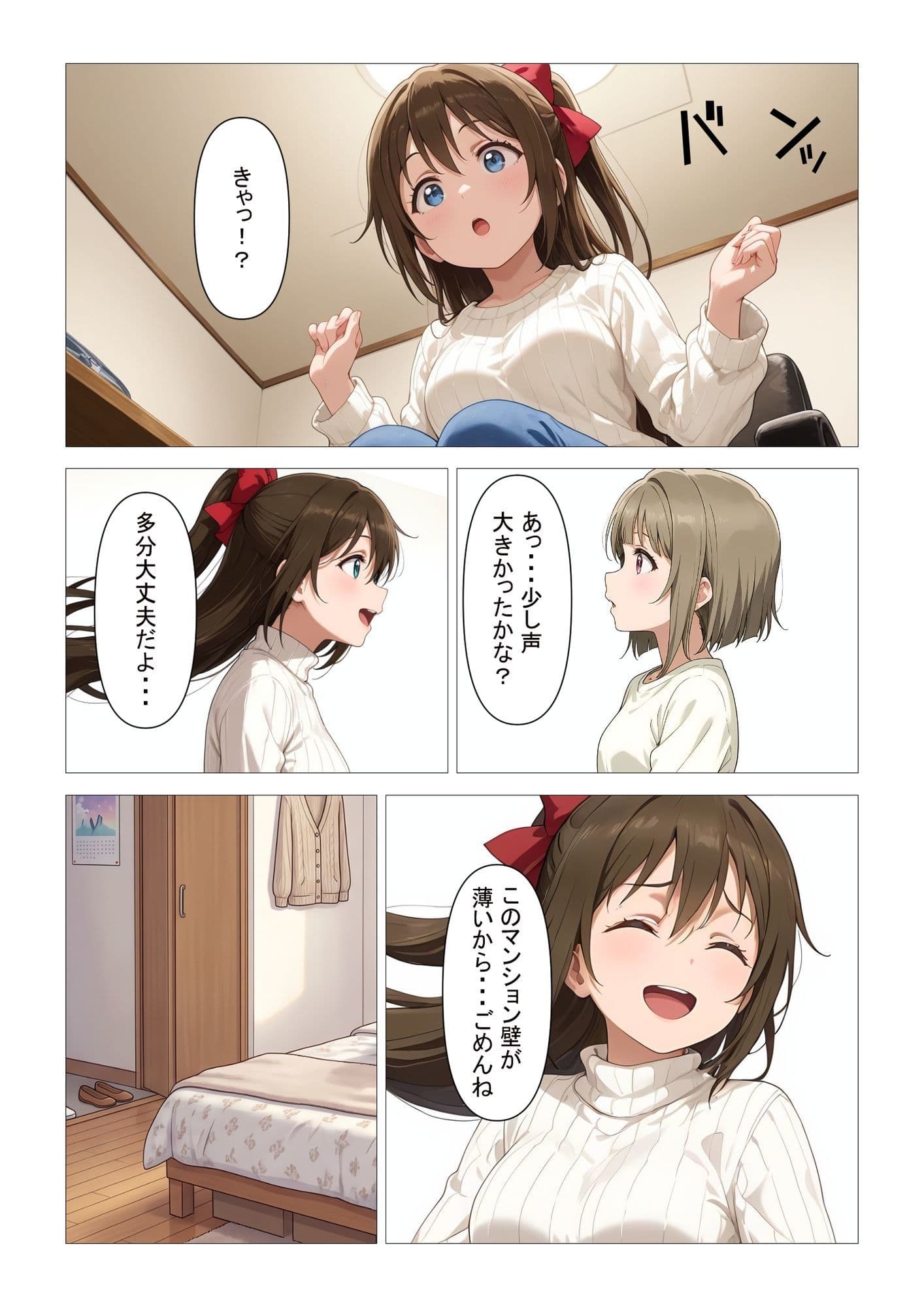 【逆NTR】彼女とはデキない僕を、隣の巨乳お姉さん、彼方さんが‘誘い受け’で全部シてくれる話 サンプル8
