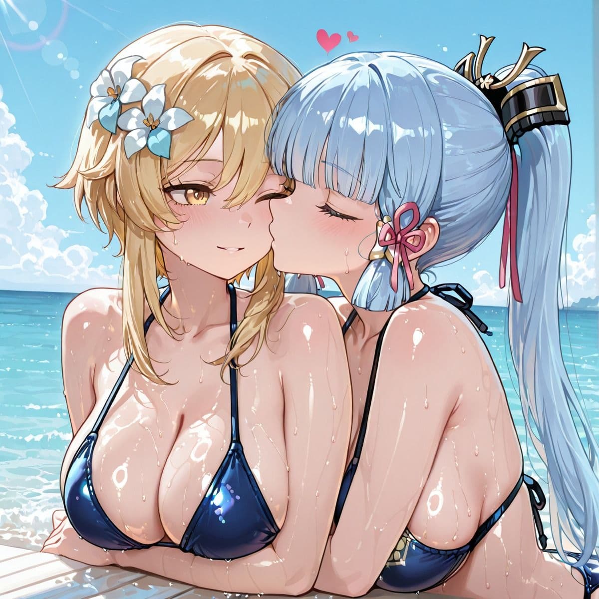 ほ〇る×綾〇 ふたなり百合CG集2 サンプル1