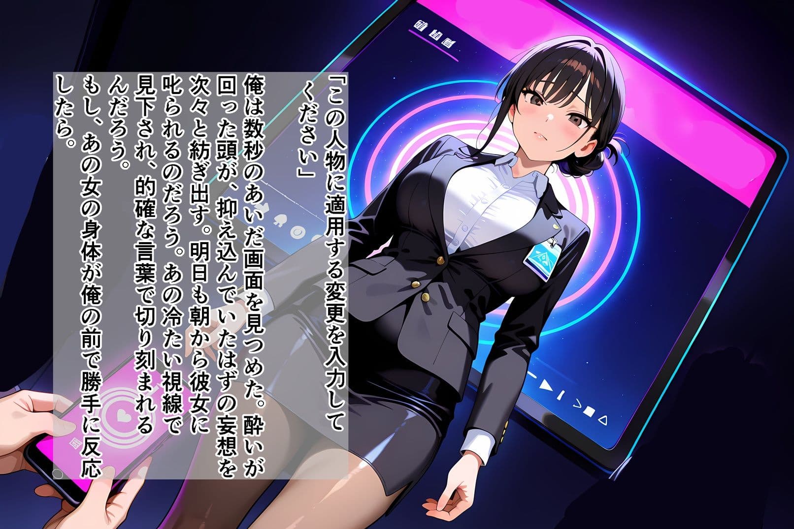 キャラクター・カスタマイズ 〜無欠の女王上司を、プロンプトで書き換える二週間〜_前編 サンプル8