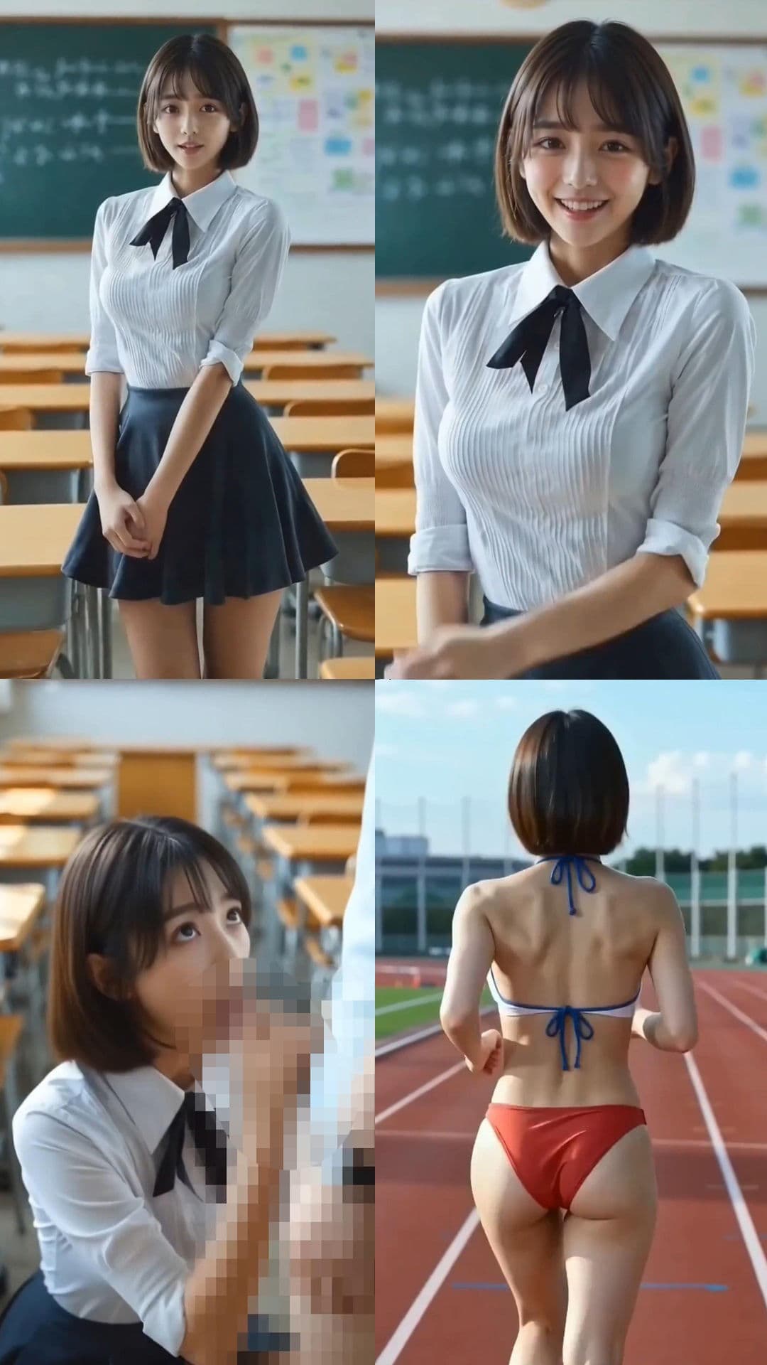 実写系！お人好し女子校生3  理奈 サンプル1