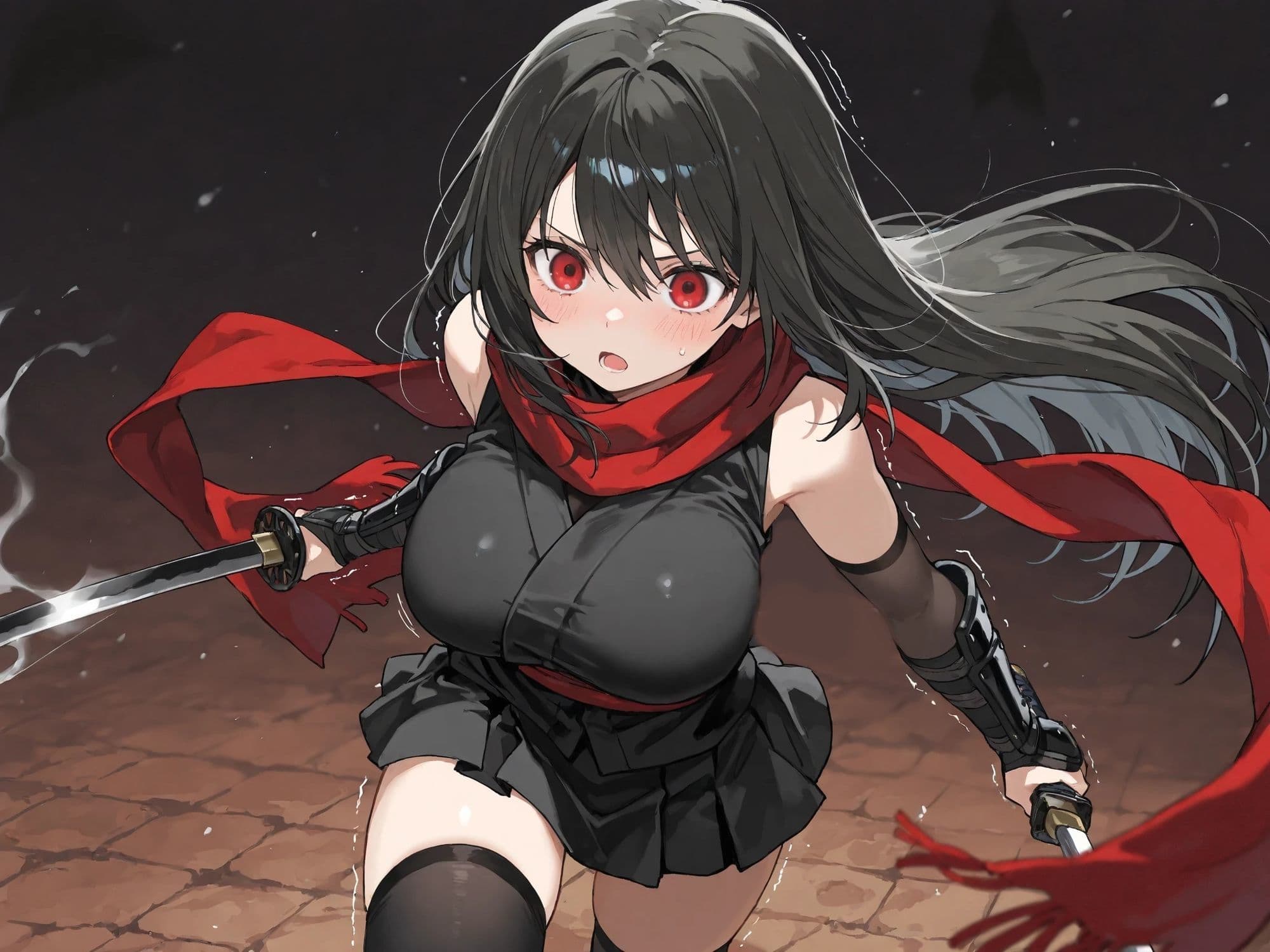 忍者少女イツキ  崩れていくくノ一 サンプル1