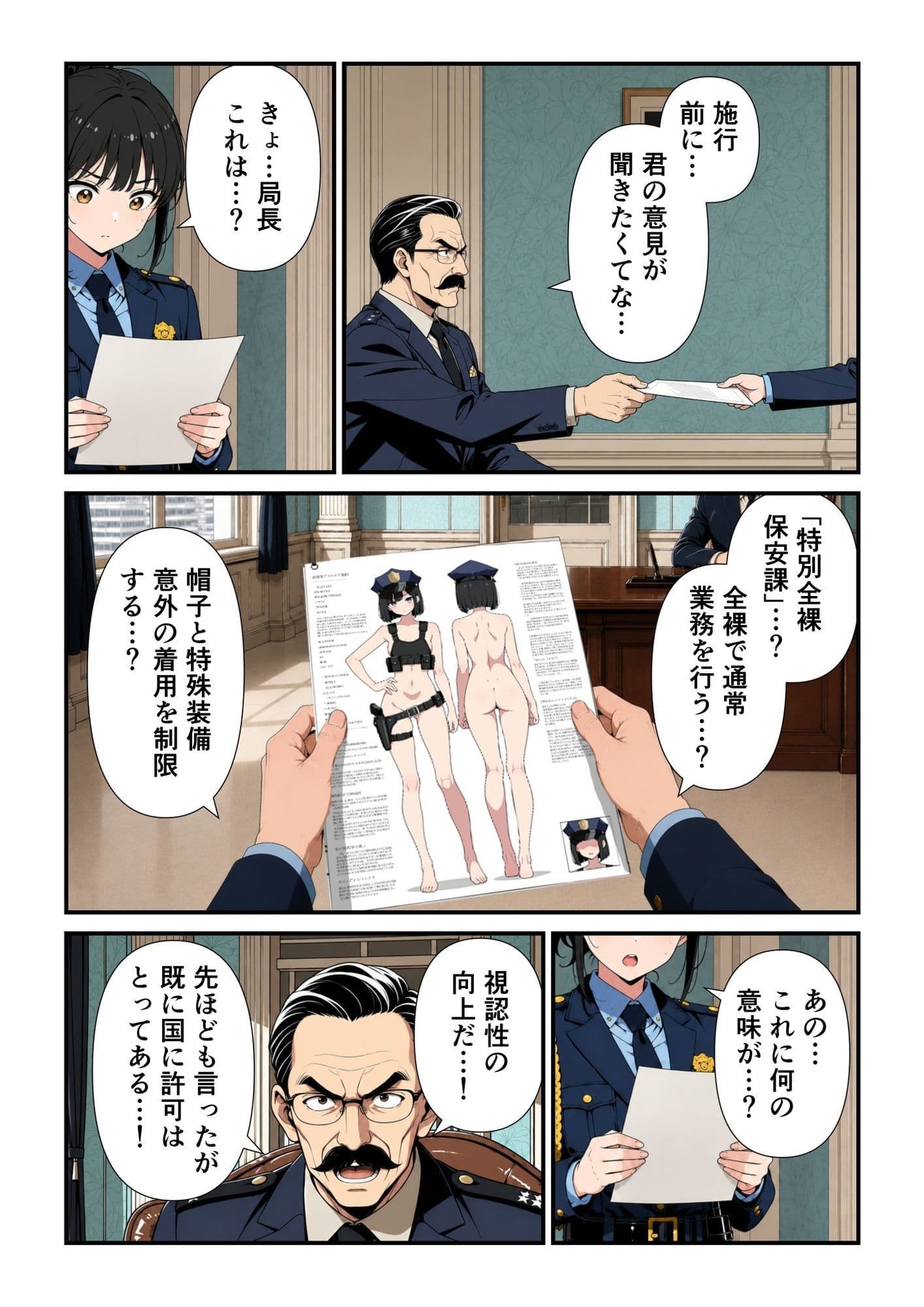 特別全裸保安課 サンプル5