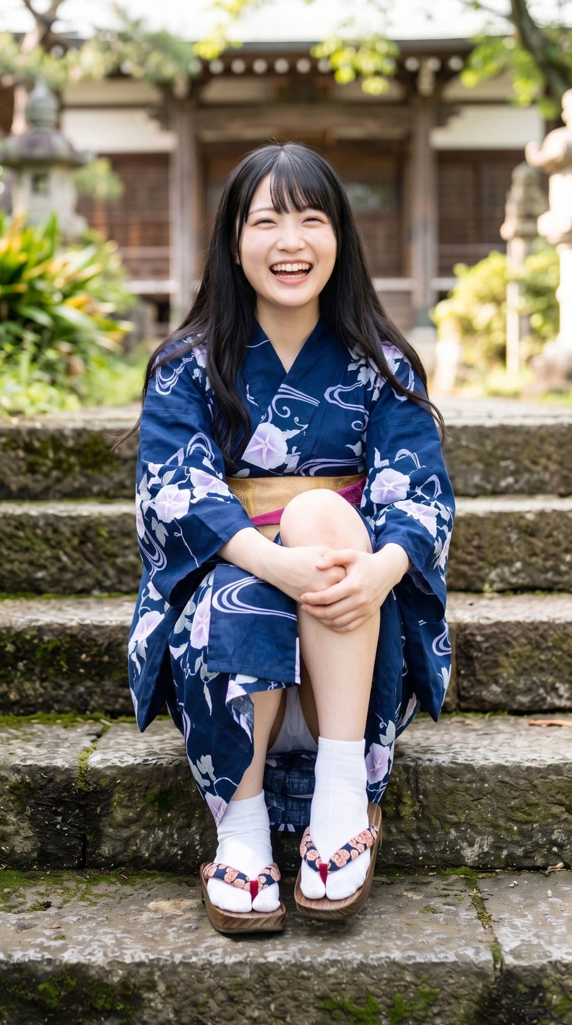 浴衣と私服のパンチラ 9人160枚【AI写真集】 サンプル6