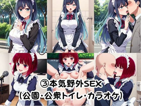 幼馴染との本気いちゃらぶSEX 【有○かな＆黒○あかね編】 サンプル7